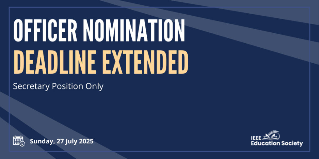 Deadline Extended - Secretary