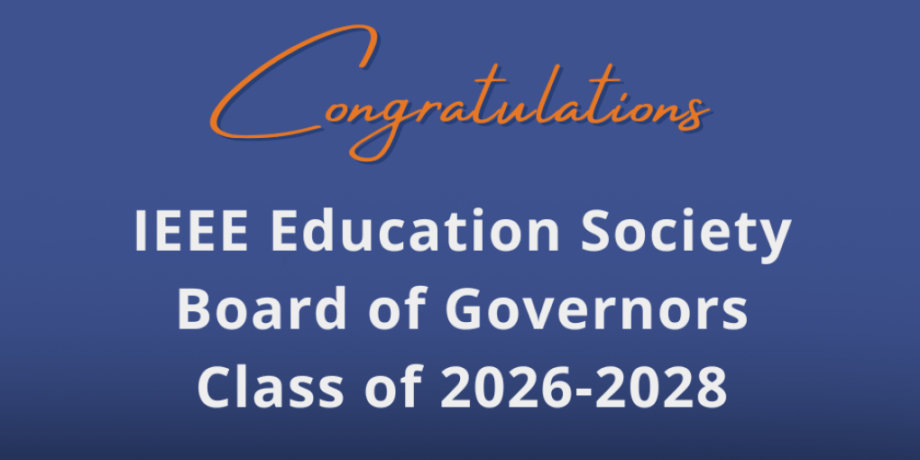 Congratulations 2026-2028 Board of Governors