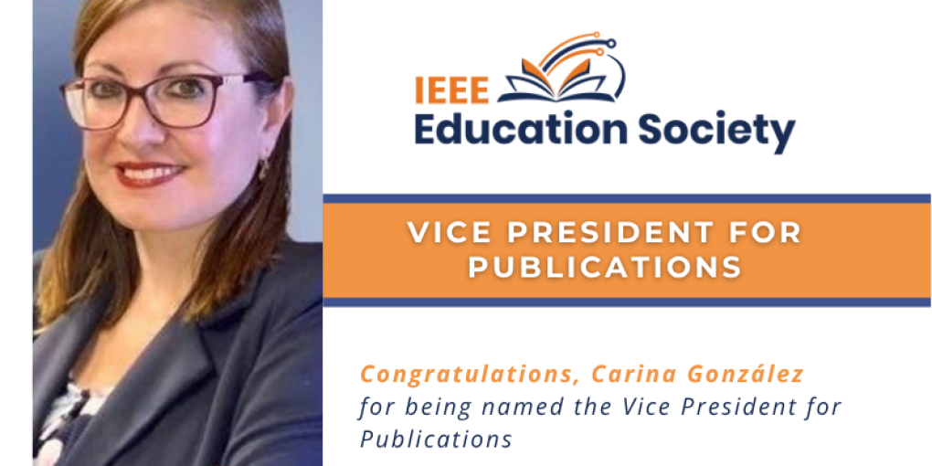 New: Vice President for Publications