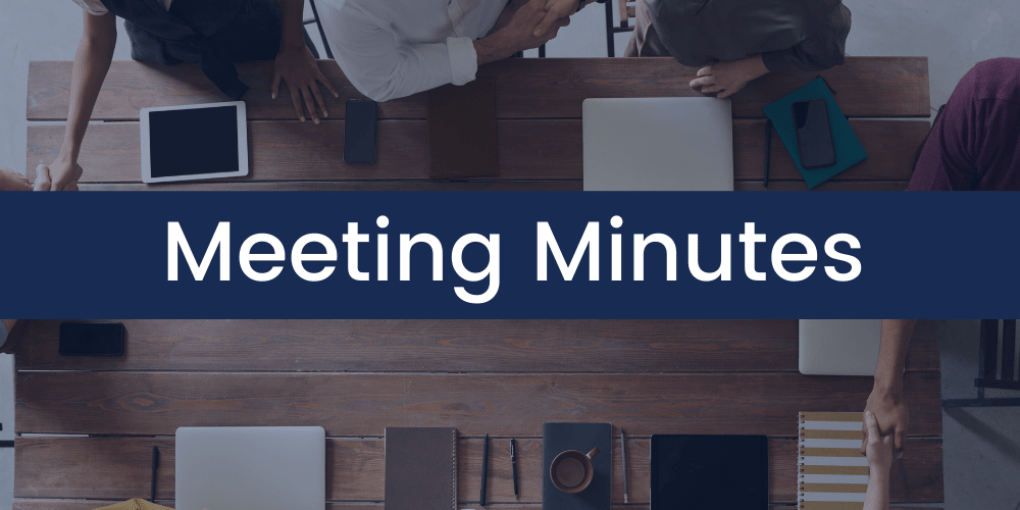 Meeting Minutes