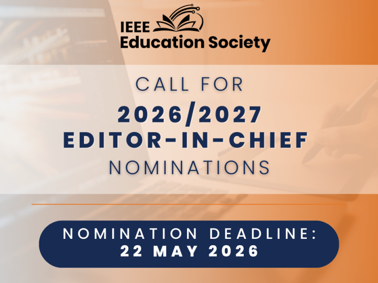 2026/2027 Call for Editor-in-Chief Nominations